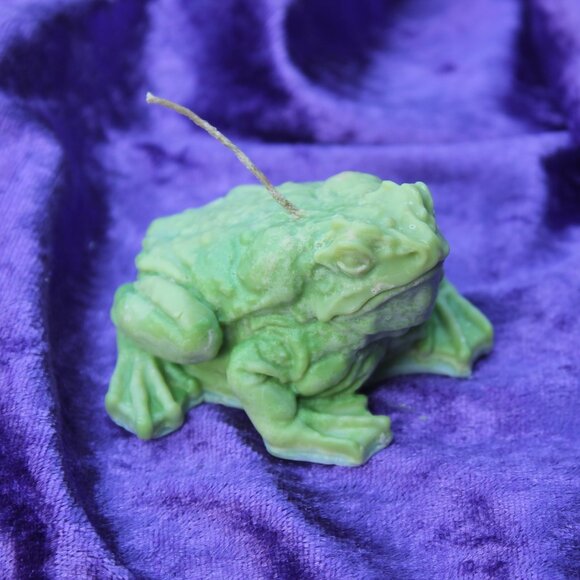 Green Frog Candle - Picture 8 of 14